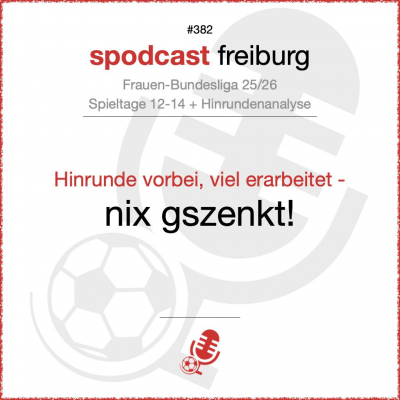 Hinrunde vorbei, viel erarbeitet - nix geszenkt!