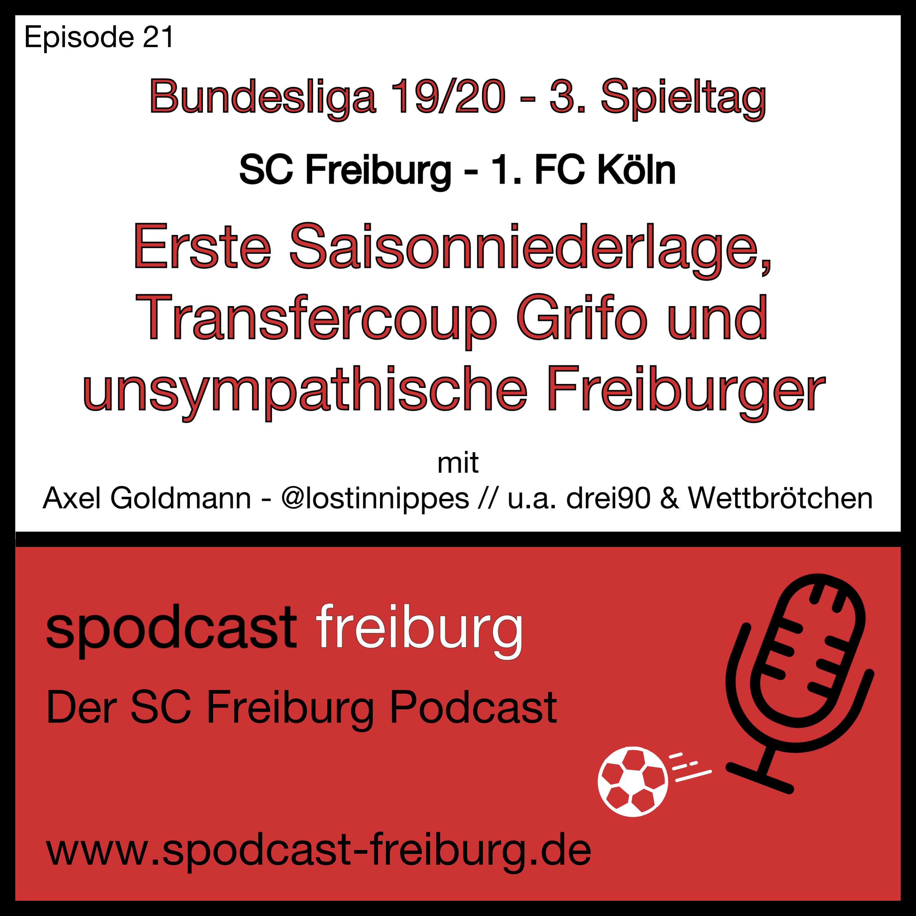 Erste Saisonniederlage, Transfercoup Grifo und unsympathische Freiburger episode artwork
