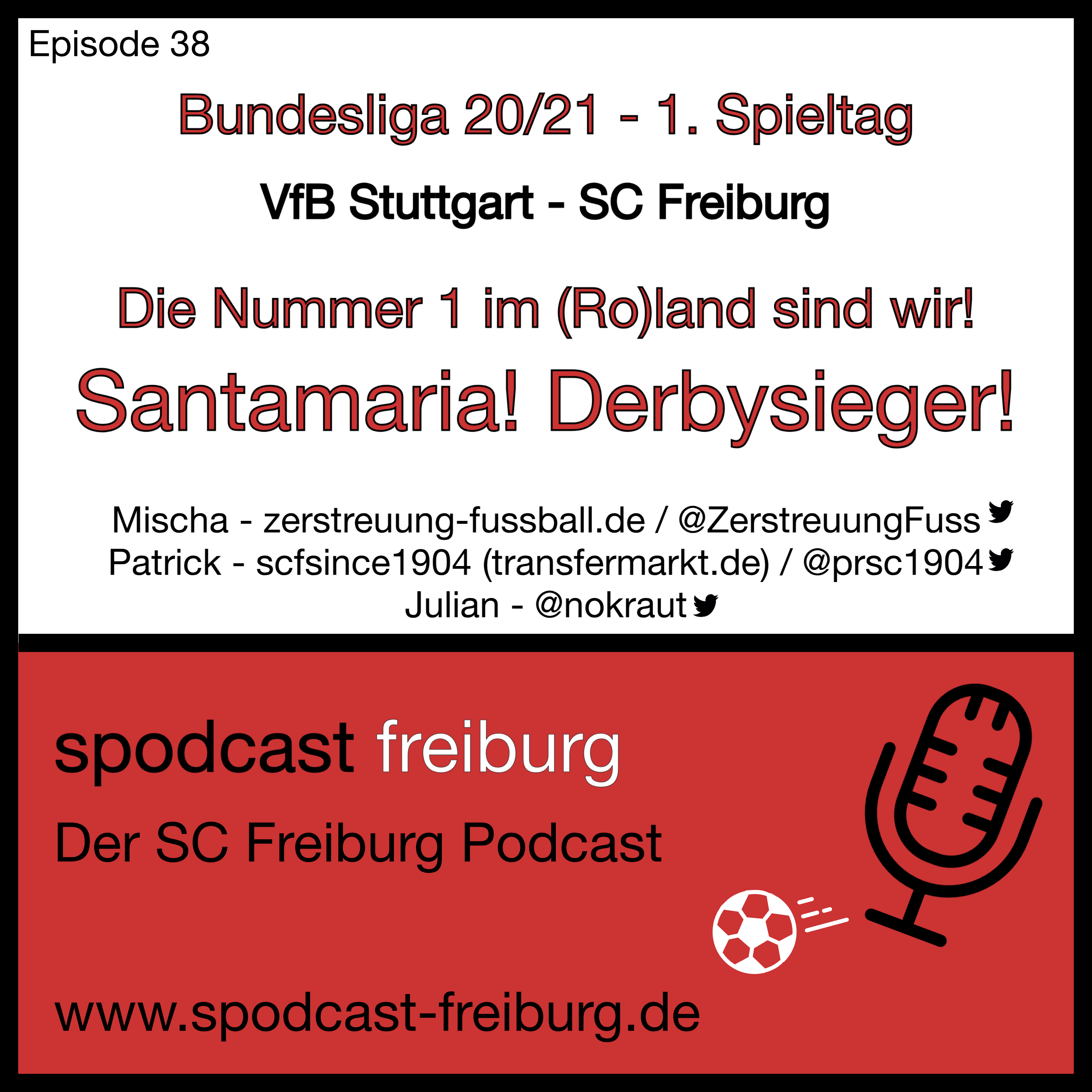 Die Nummer 1 im (Ro)land sind wir! Santamaria! Derbysieger! #VfBSCF episode artwork