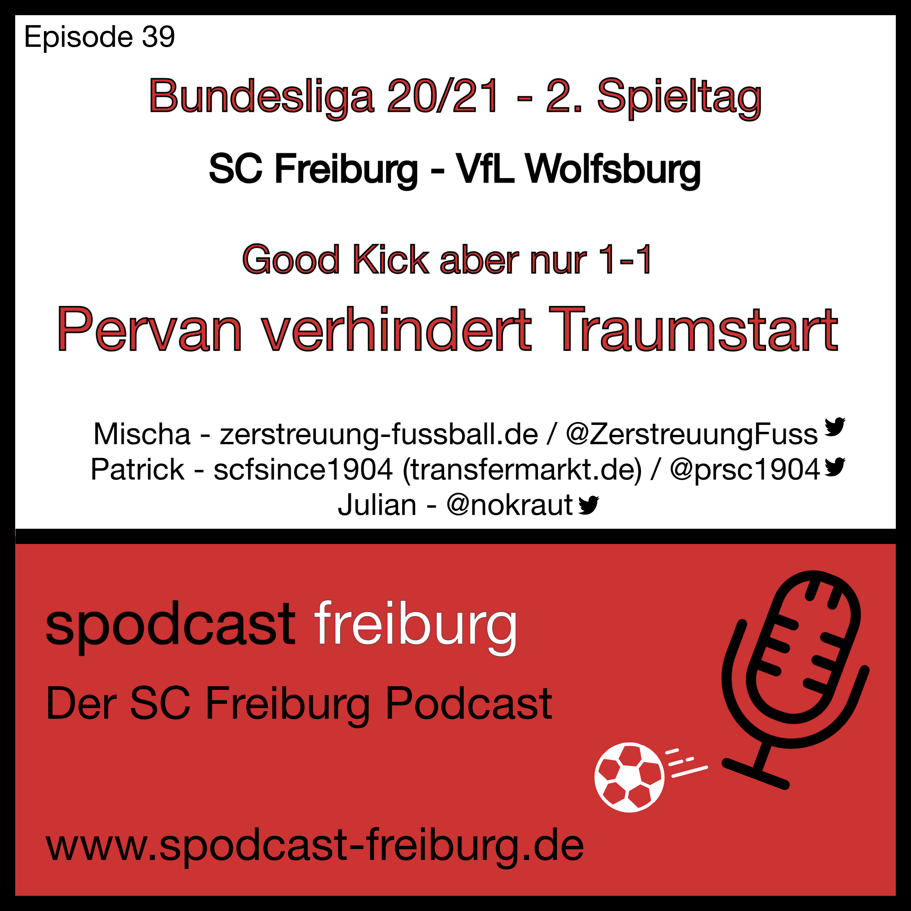 Good Kick aber nur 1-1, Pervan verhindert Traumstart #SCFWOB episode artwork