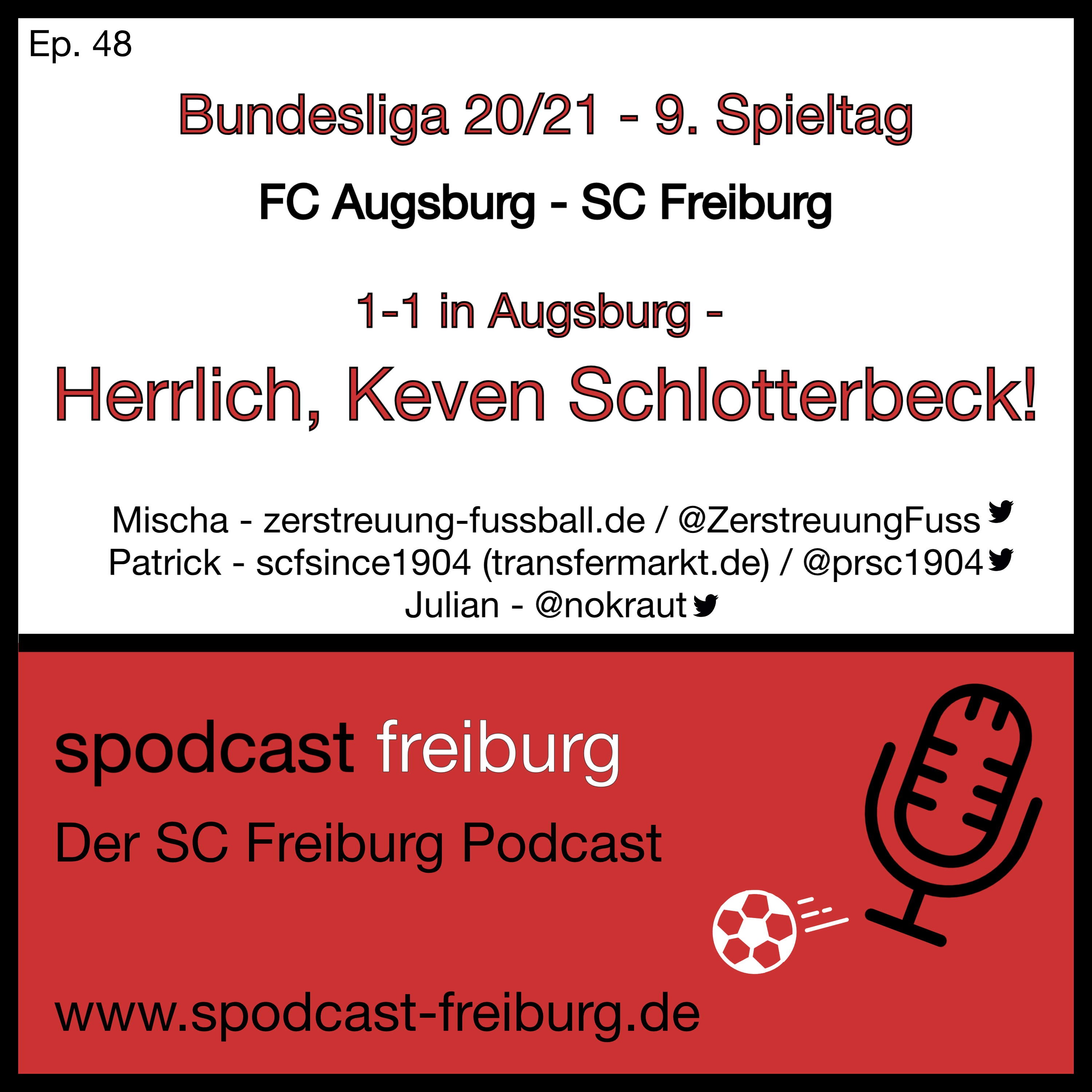 1-1 in Augsburg - Herrlich, Keven Schlotterbeck! episode artwork