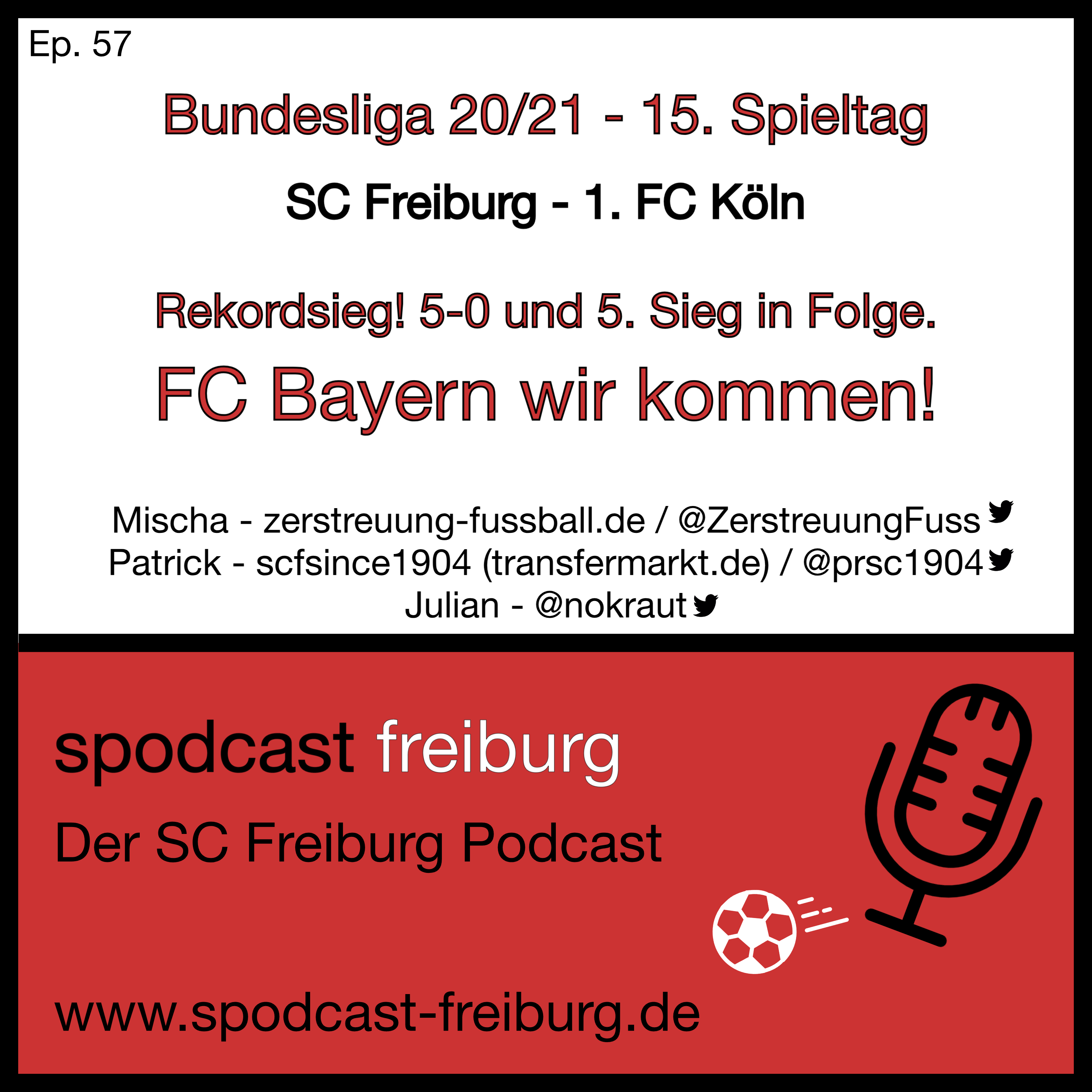 Rekordsieg! 5-0 und 5. Sieg in Folge. - FC Bayern wir kommen!