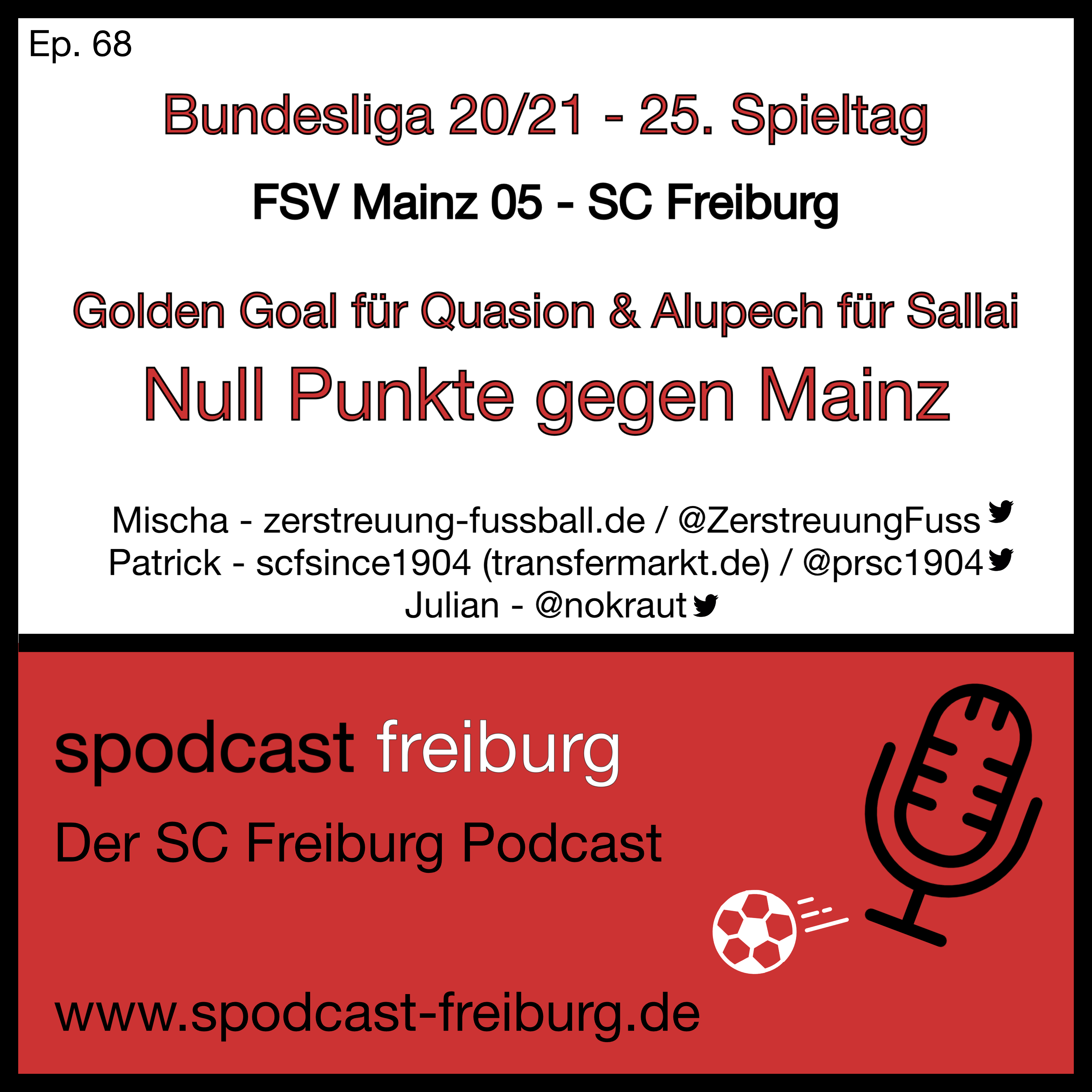 Golden Goal für Quaison - Alupech für Sallai. Null Punkte gegen Mainz. episode artwork
