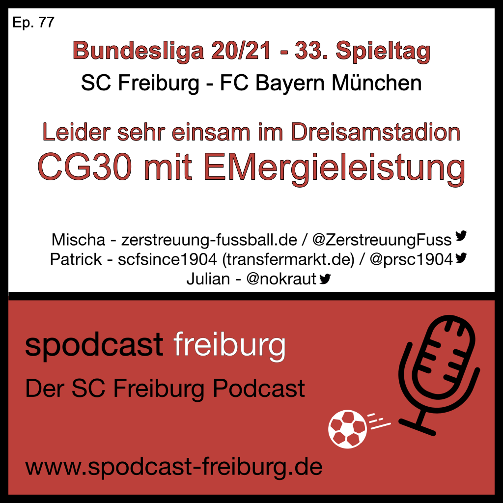 Leider sehr einsam im Dreisamstadion - CG30 mit EMergieleistung episode artwork