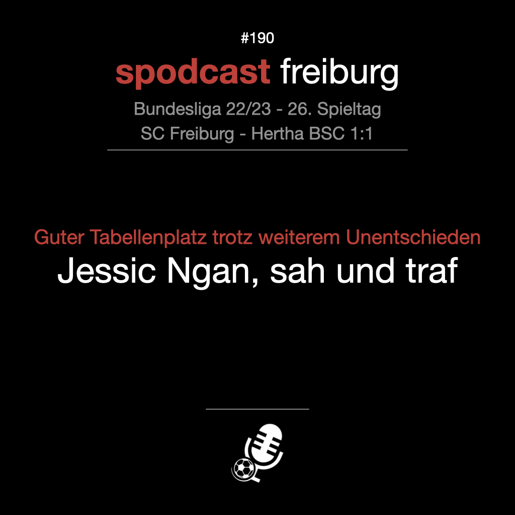 Guter Tabellenplatz trotz weiterem Unentschieden - Jessic Ngan, sah und traf episode artwork