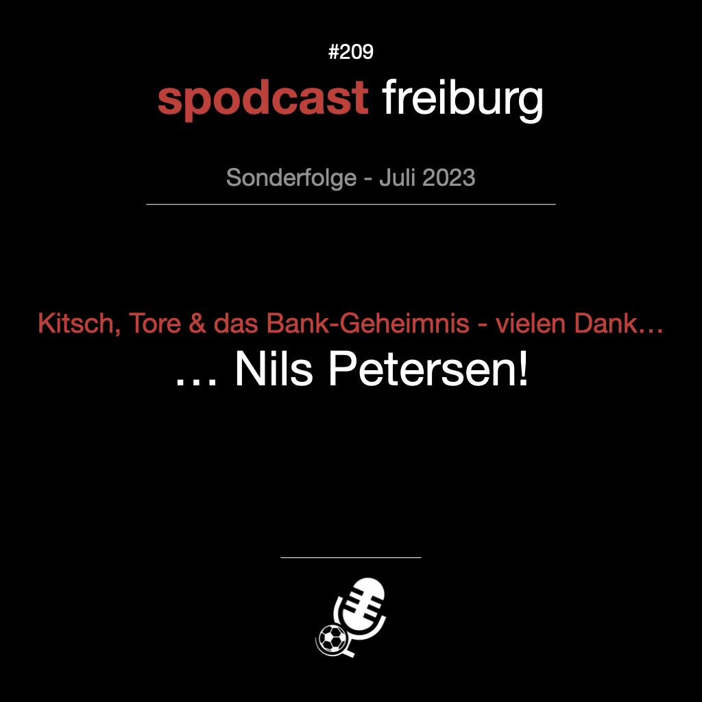 Kitsch, Tore & das Bank-Geheimnis - vielen Dank... ... Nils Petersen! episode artwork