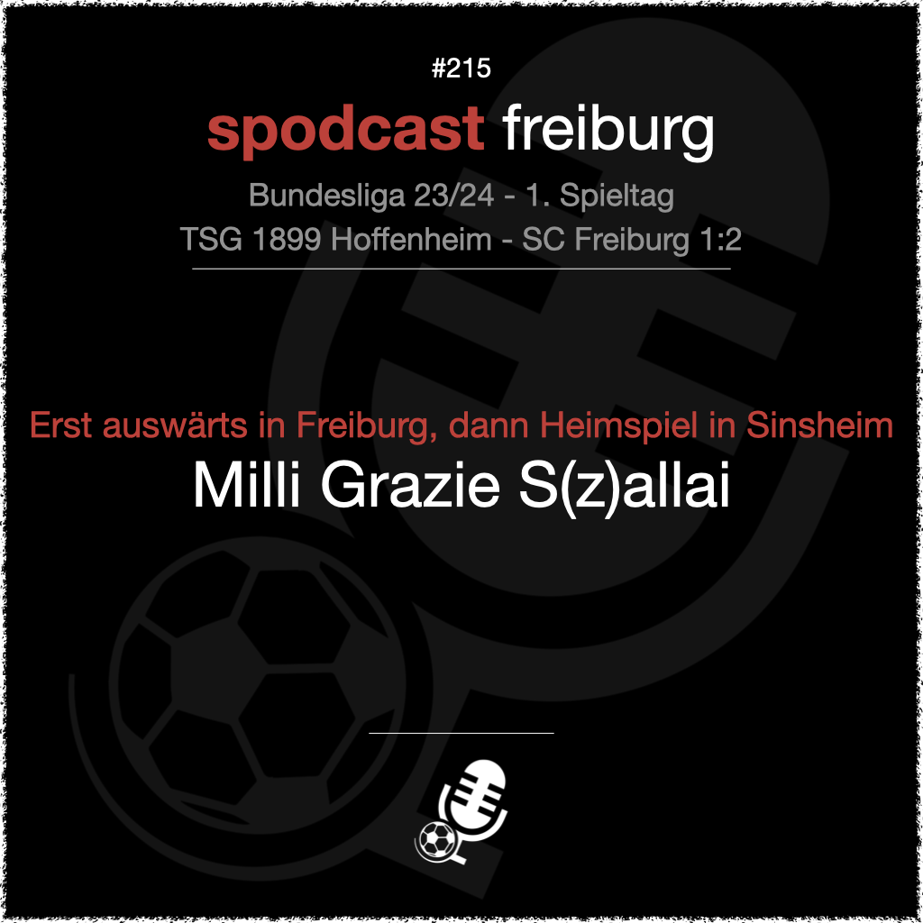 Erst auswärts in Freiburg, dann Heimspiel in Sinsheim - Milli Grazie S(z)allai
