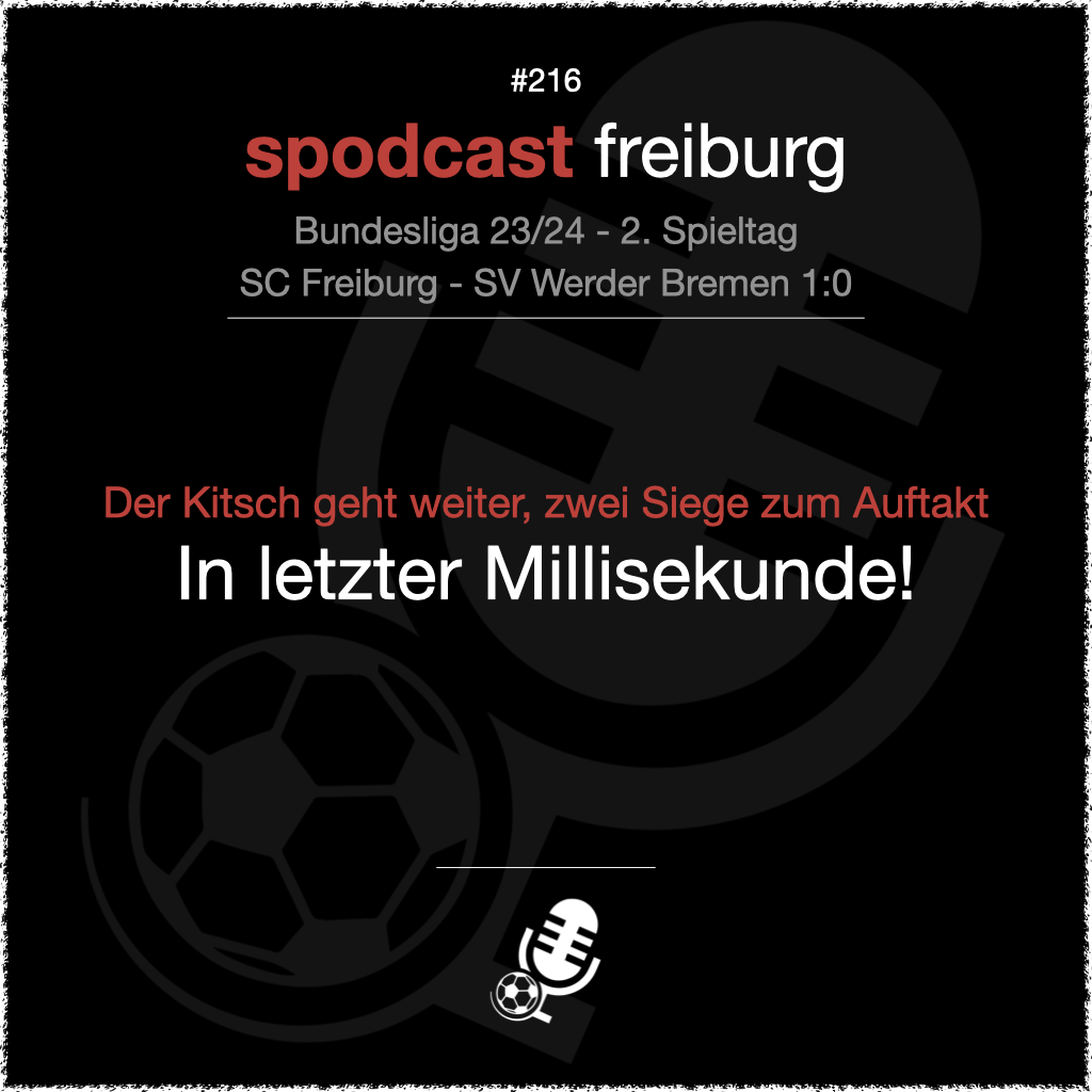Der Kitsch geht weiter, zwei Siege zum Auftakt - In letzter Millisekunde! episode artwork