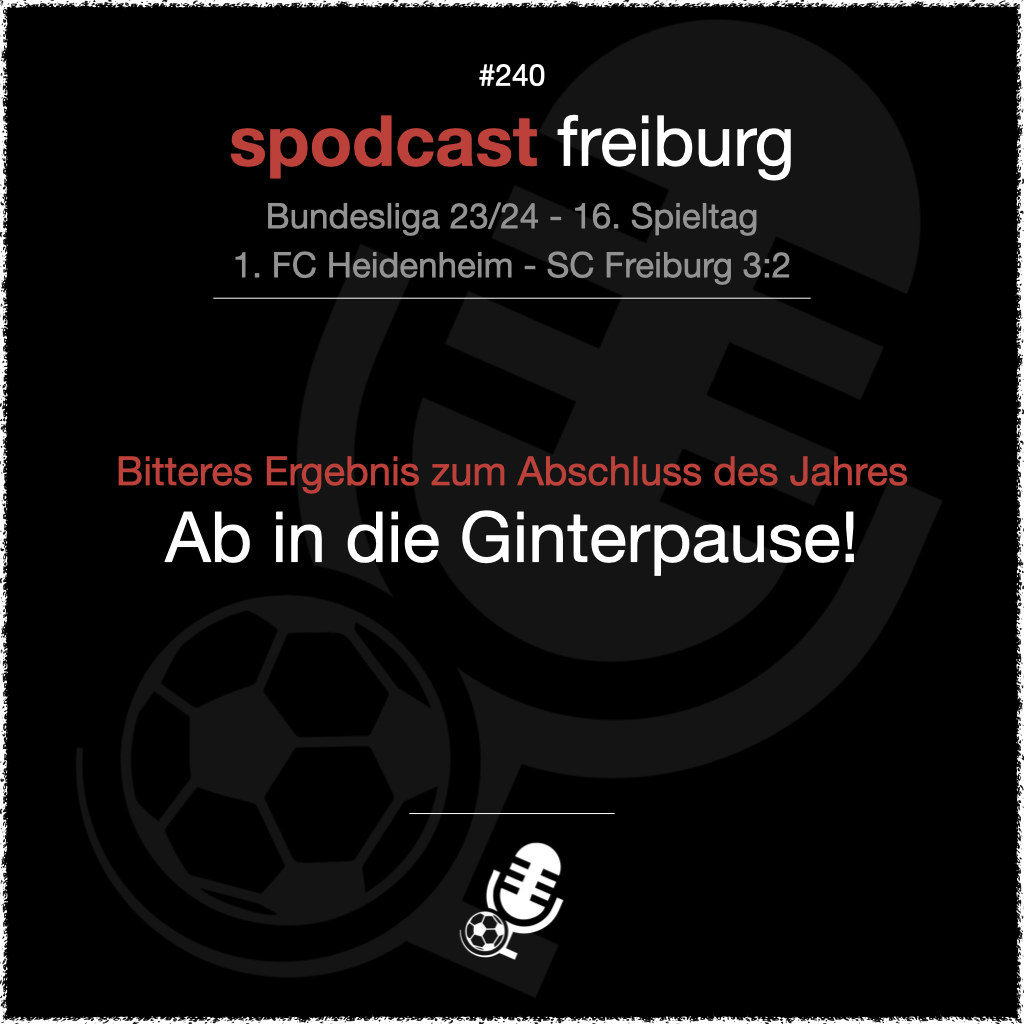 Bitteres Ergebnis zum Abschluss des Jahres - Ab in die Ginterpause! episode artwork