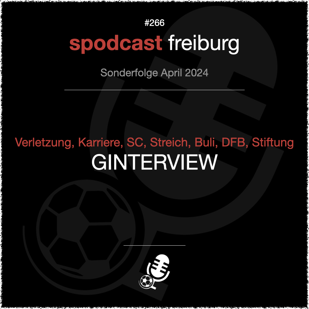 Verletzung, Karriere, SC, Streich, Buli, DFB, Stiftung - GINTERVIEW episode artwork