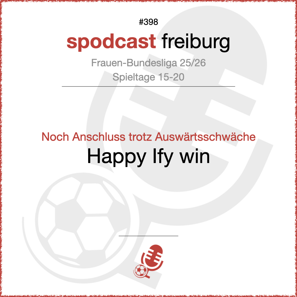 Noch Anschluss trotz Auswärtsschwäche - Happy Ify Win!