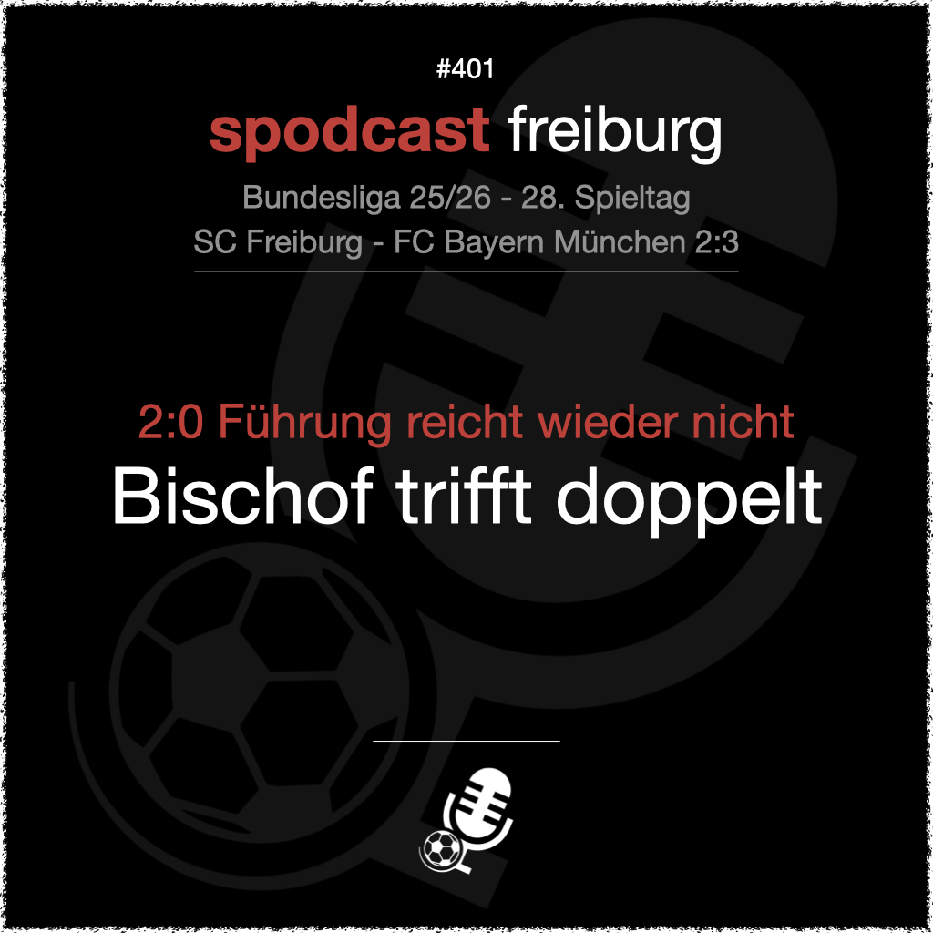 2:0 Führung reicht wieder nicht  - Bischof trifft doppelt